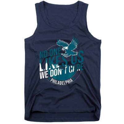 No One Likes Us We Dont Care Vintage Bird Gang Tank Top