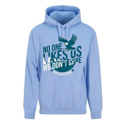 No One Likes Us We Dont Care Vintage Bird Gang Unisex Surf Hoodie