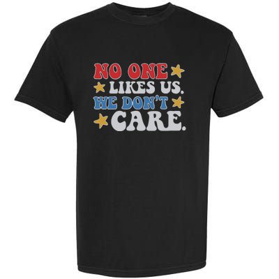 No One Likes Us Usa Stars Garment-Dyed Heavyweight T-Shirt