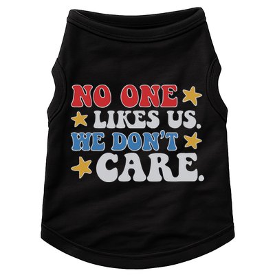 No One Likes Us Usa Stars Doggie Tank