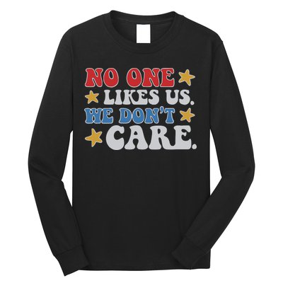 No One Likes Us Usa Stars Long Sleeve Shirt