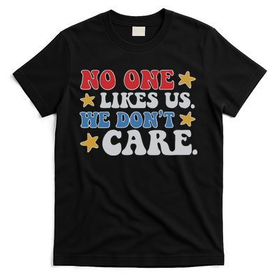 No One Likes Us Usa Stars T-Shirt