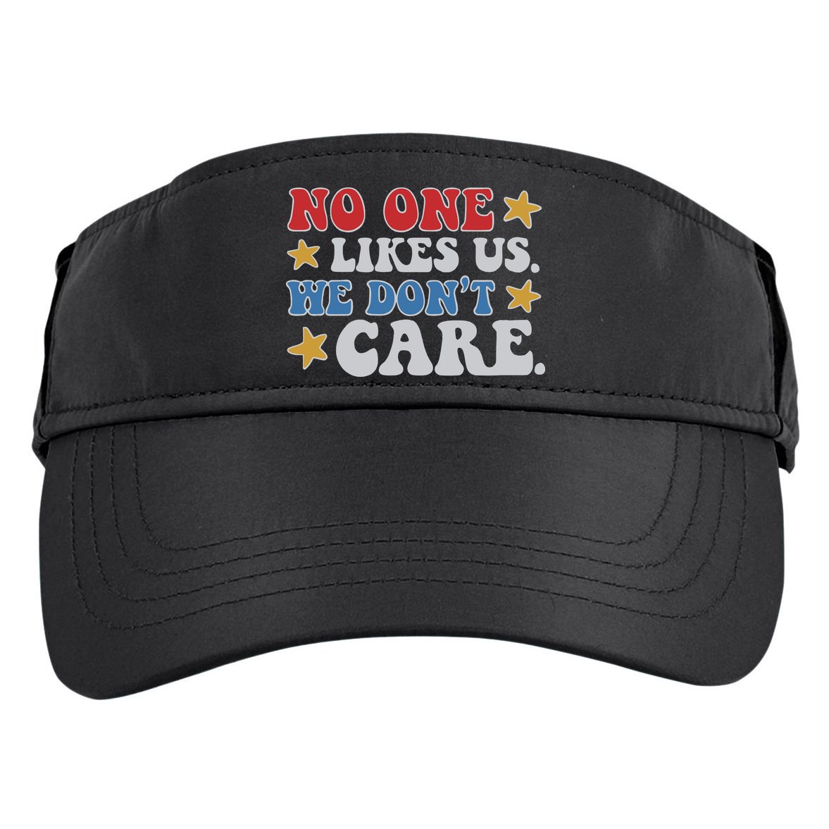 No One Likes Us Usa Stars Adult Drive Performance Visor