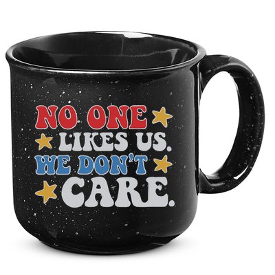 No One Likes Us Usa Stars 15oz Campfire Ceramic Mug