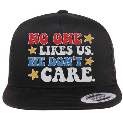 No One Likes Us Usa Stars Flatbill Hat