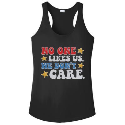 No One Likes Us Usa Stars Ladies PosiCharge Competitor Racerback Tank