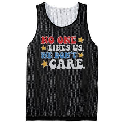 No One Likes Us Usa Stars Mesh Reversible Basketball Jersey Tank