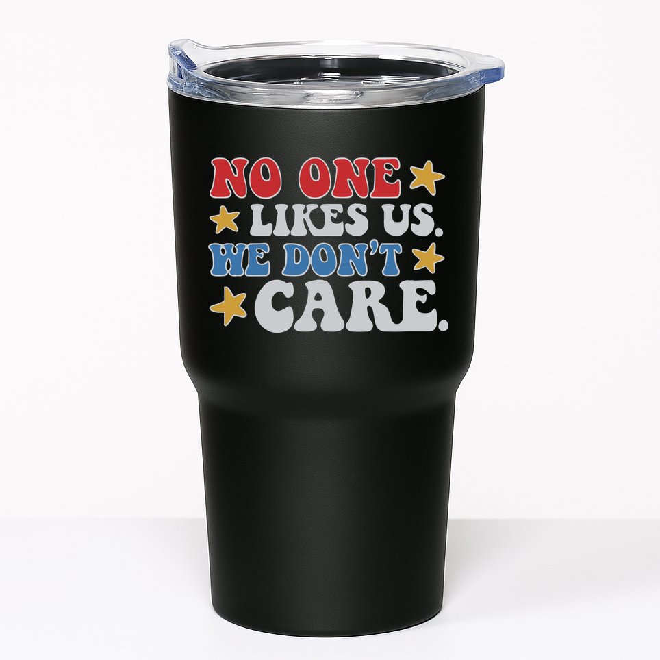 No One Likes Us Usa Stars Tumbler