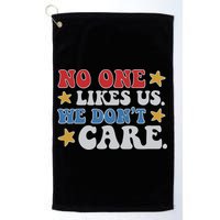 No One Likes Us Usa Stars Golf Towel