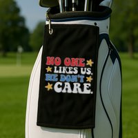 No One Likes Us Usa Stars Golf Towel