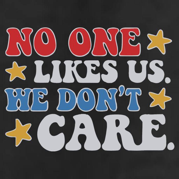 No One Likes Us Usa Stars Golf Towel