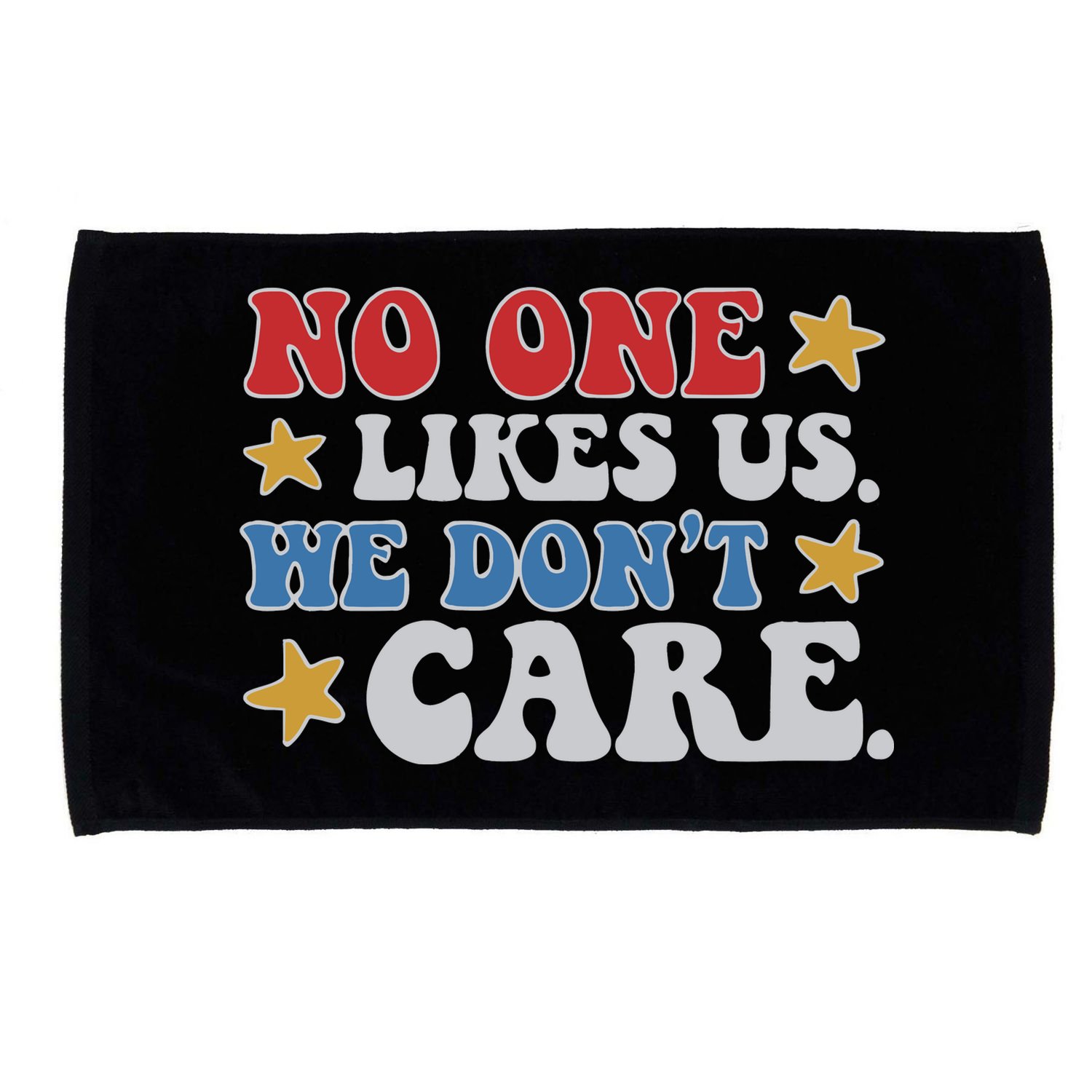 No One Likes Us Usa Stars Microfiber Hand Towel