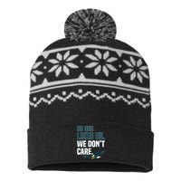 No One Likes Us We Don't Care Philadelphia Philly Fan USA-Made Snowflake Beanie