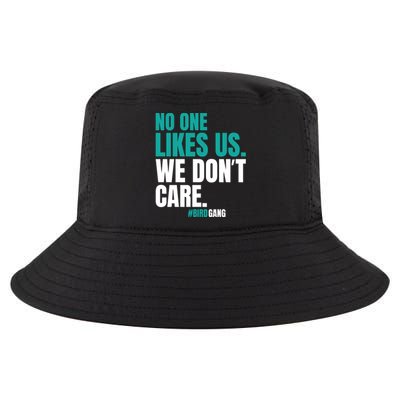 No One Likes Us We Don't Care Vintage Motivational Philly Cool Comfort Performance Bucket Hat