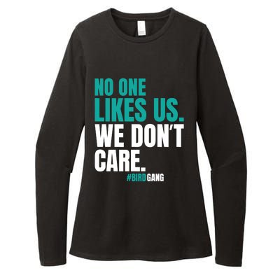 No One Likes Us We Don't Care Vintage Motivational Philly Womens CVC Long Sleeve Shirt