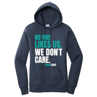 No One Likes Us We Don't Care Vintage Motivational Philly Women's Pullover Hoodie