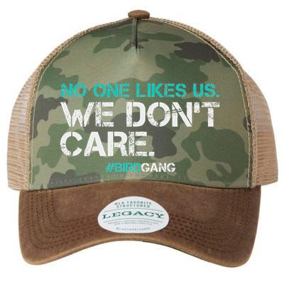 No One Likes Us We DonT Care Vintage Motivational Legacy Tie Dye Trucker Hat
