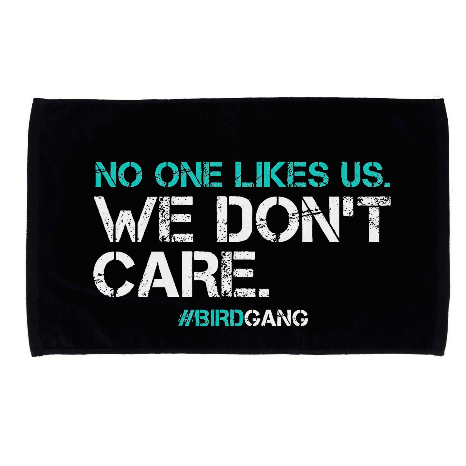 No One Likes Us We DonT Care Vintage Motivational Microfiber Hand Towel