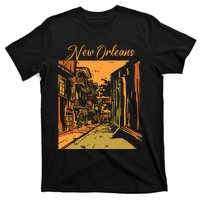 New Orleans Louisiana Souvenir Bourbon Street T-Shirt