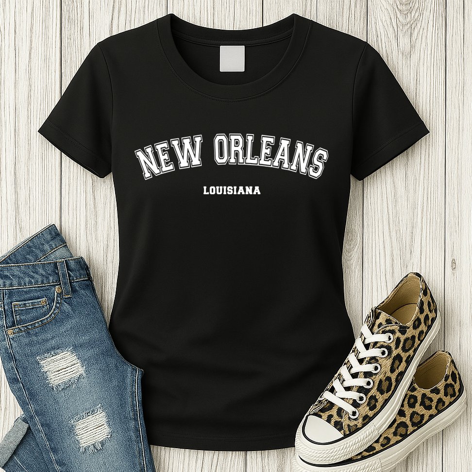 New Orleans Louisiana Womens T-Shirt