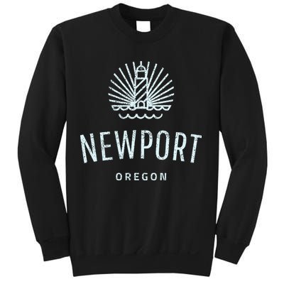 Newport Oregon Lighthouse Coast Souvenir Sweatshirt