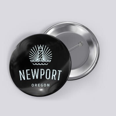 Newport Oregon Lighthouse Coast Souvenir Button