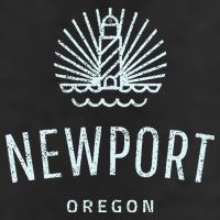 Newport Oregon Lighthouse Coast Souvenir 25L Jumbo Tote