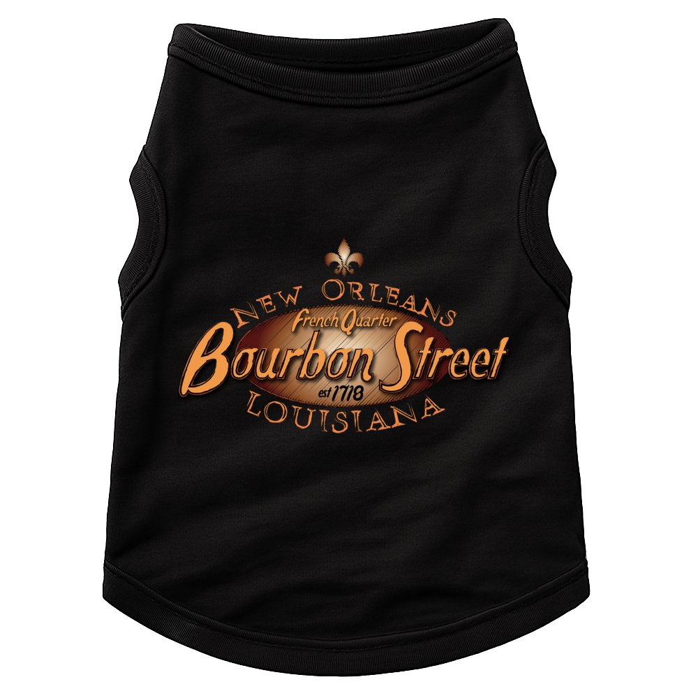 New Orleans Louisiana Bourbon Street French Quarter Doggie Tank