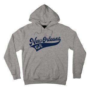 New Orleans Louisiana Retro Throwback Design Classic Tall Hoodie