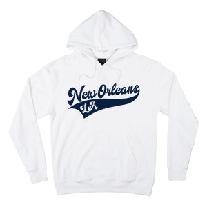 New Orleans Louisiana Retro Throwback Design Classic Hoodie