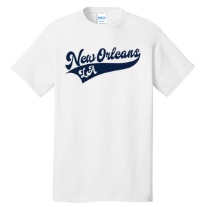 New Orleans Louisiana Retro Throwback Design Classic Tall T-Shirt