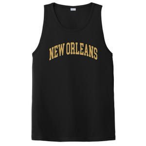 New Orleans Louisiana Throwback Design Print Classic PosiCharge Competitor Tank