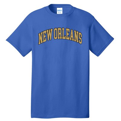 New Orleans Louisiana Throwback Design Print Classic Tall T-Shirt