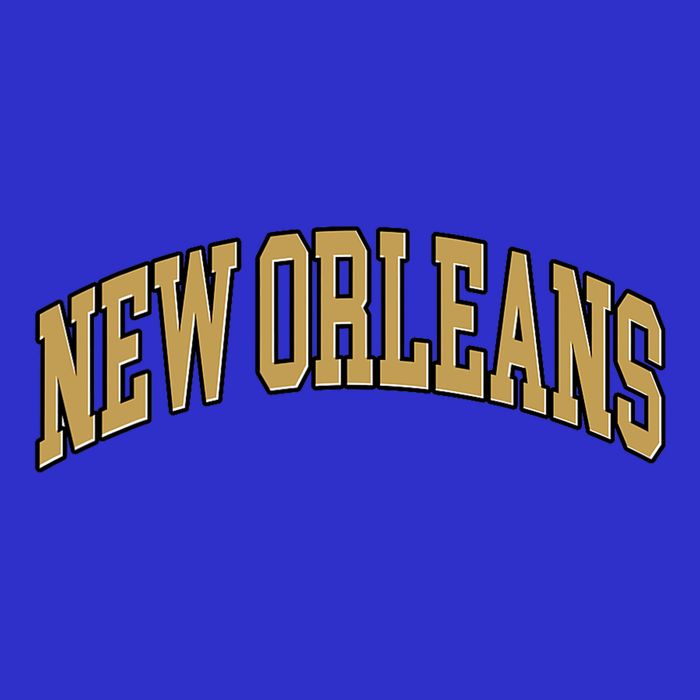 New Orleans Louisiana Throwback Design Print Classic Magnet