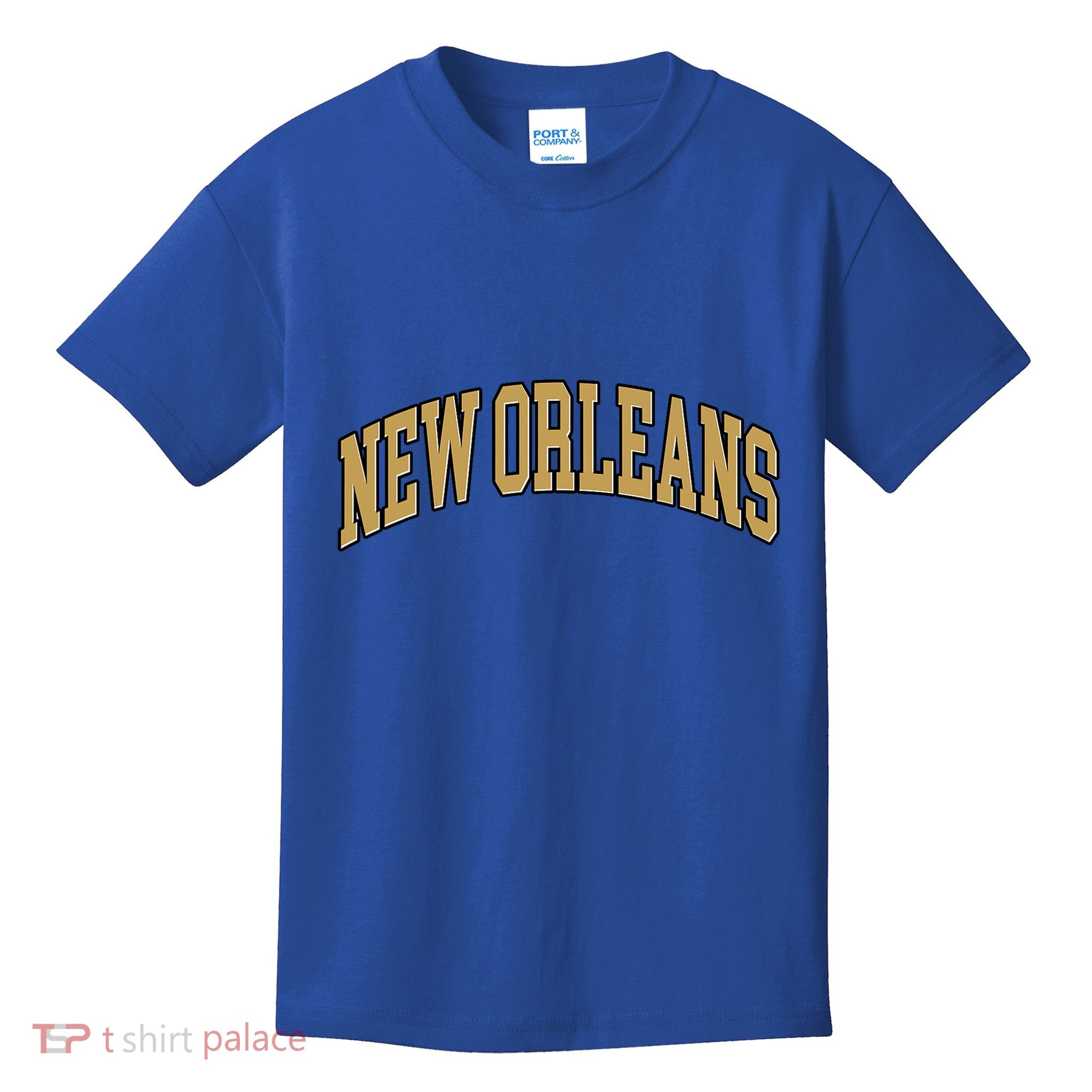 New Orleans Louisiana Throwback Design Print Classic Kids T-Shirt