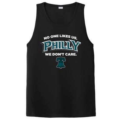 No One Likes Us We Don't Care Philly Philadelphia PosiCharge Competitor Tank