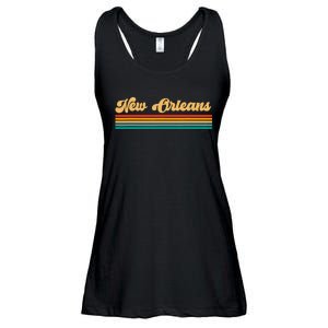 New Orleans Louisiana Ladies Essential Flowy Tank