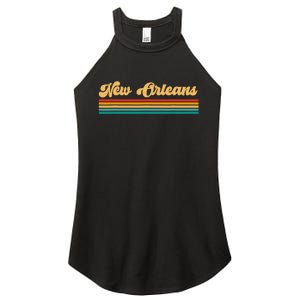 New Orleans Louisiana Women's Perfect Tri Rocker Tank