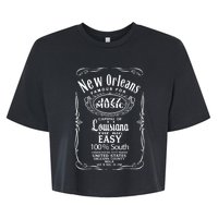 New Orleans Louisiana Usa United States Of America Outdoor Bella+Canvas Jersey Crop Tee