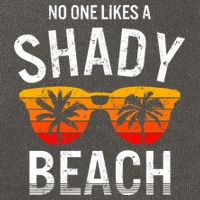 No One Like A Shady Beach Vacay Mode Traveling Surfing Wo Cotton Canvas Backpack