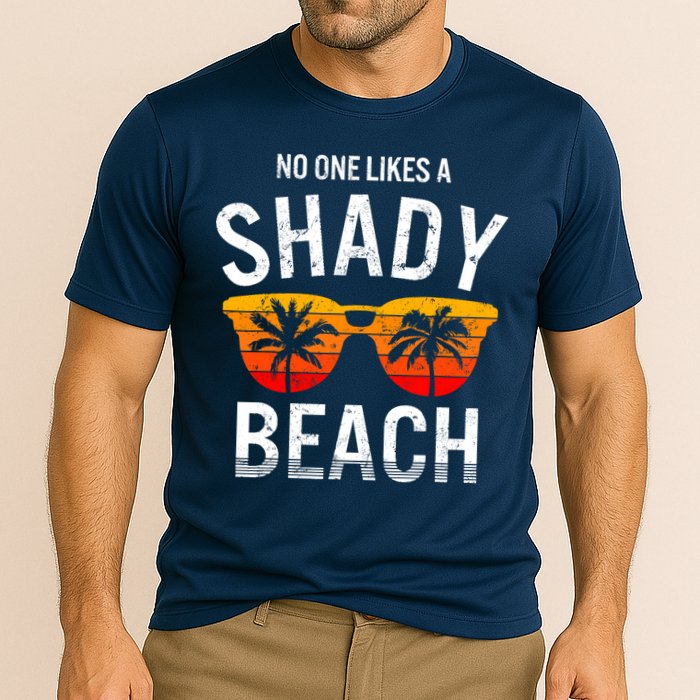 No One Like A Shady Beach Vacay Mode Traveling Surfing Wo Cooling Performance Crew T-Shirt