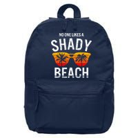 No One Like A Shady Beach Vacay Mode Traveling Surfing Wo 16 in Basic Backpack