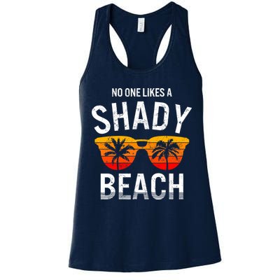 No One Like A Shady Beach Vacay Mode Traveling Surfing Wo Womens Tank Top