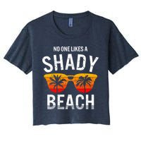 No One Like A Shady Beach Vacay Mode Traveling Surfing Wo Crop Top