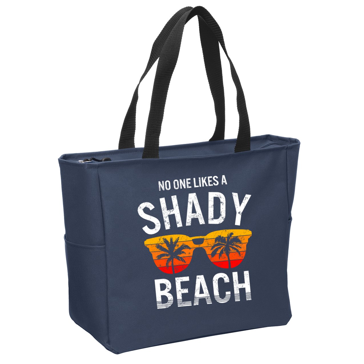 No One Like A Shady Beach Vacay Mode Traveling Surfing Wo Zip Tote Bag