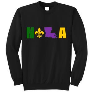 Nola Mardi Gras New Orleans Sweatshirt