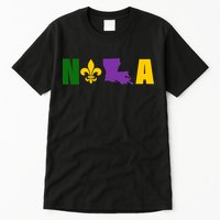 Nola Mardi Gras New Orleans Tall T-Shirt