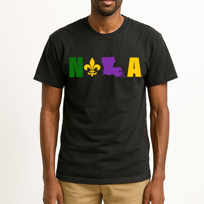 Nola Mardi Gras New Orleans Tall T-Shirt