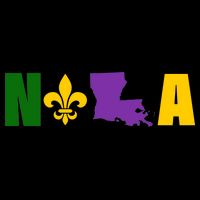 Nola Mardi Gras New Orleans Tall T-Shirt