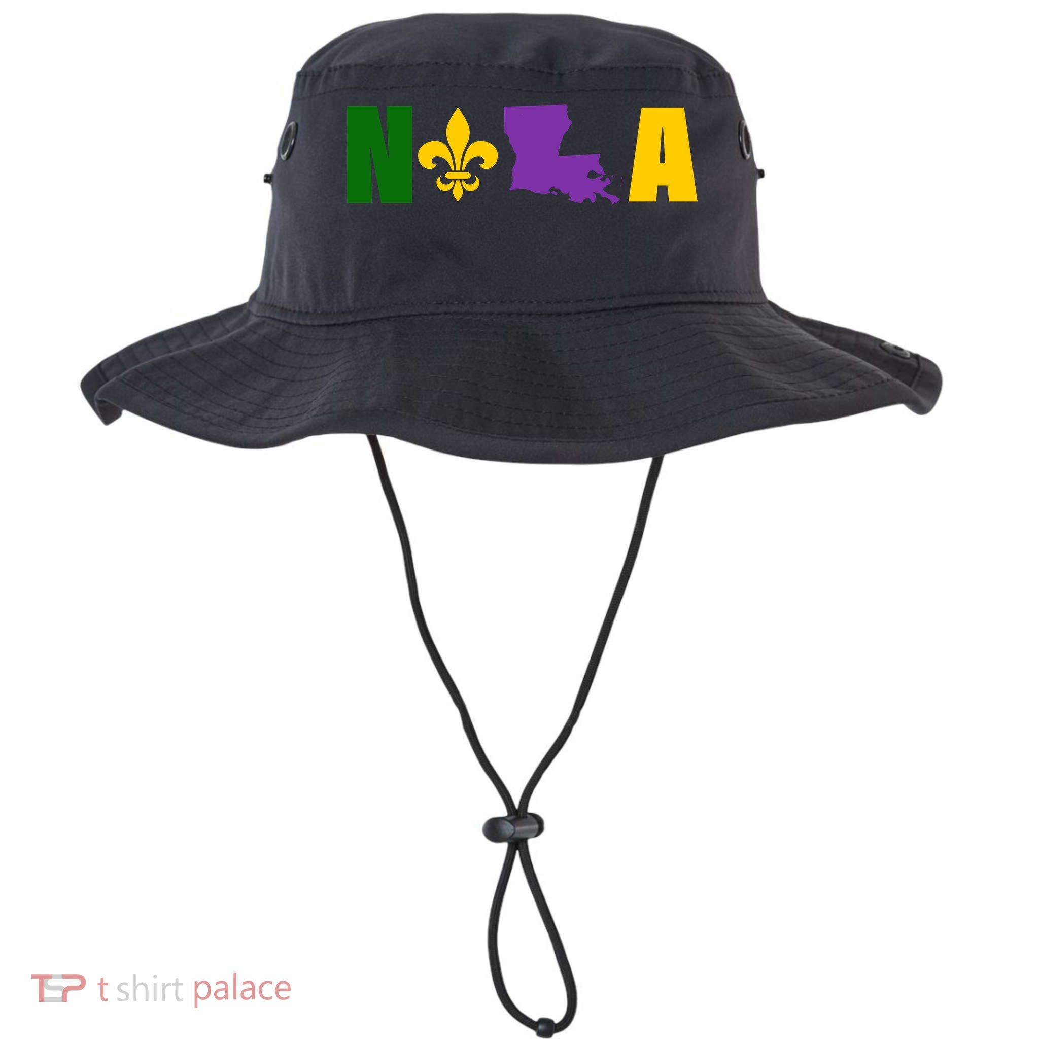 Nola Mardi Gras New Orleans Bucket Hat